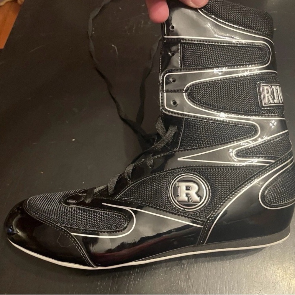 Black Racing Shoes - Picture 3 of 9